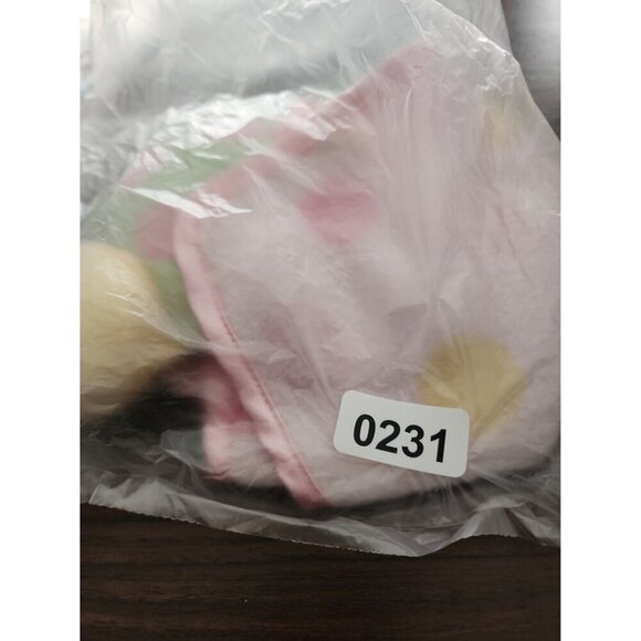 Blankets And Beyond Turtle Pink Yellow Green Polka Dot Security Lovey Nunu - Picture 8 of 8